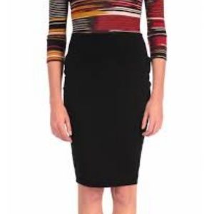 NWOT Veronica M pencil skirt black small
